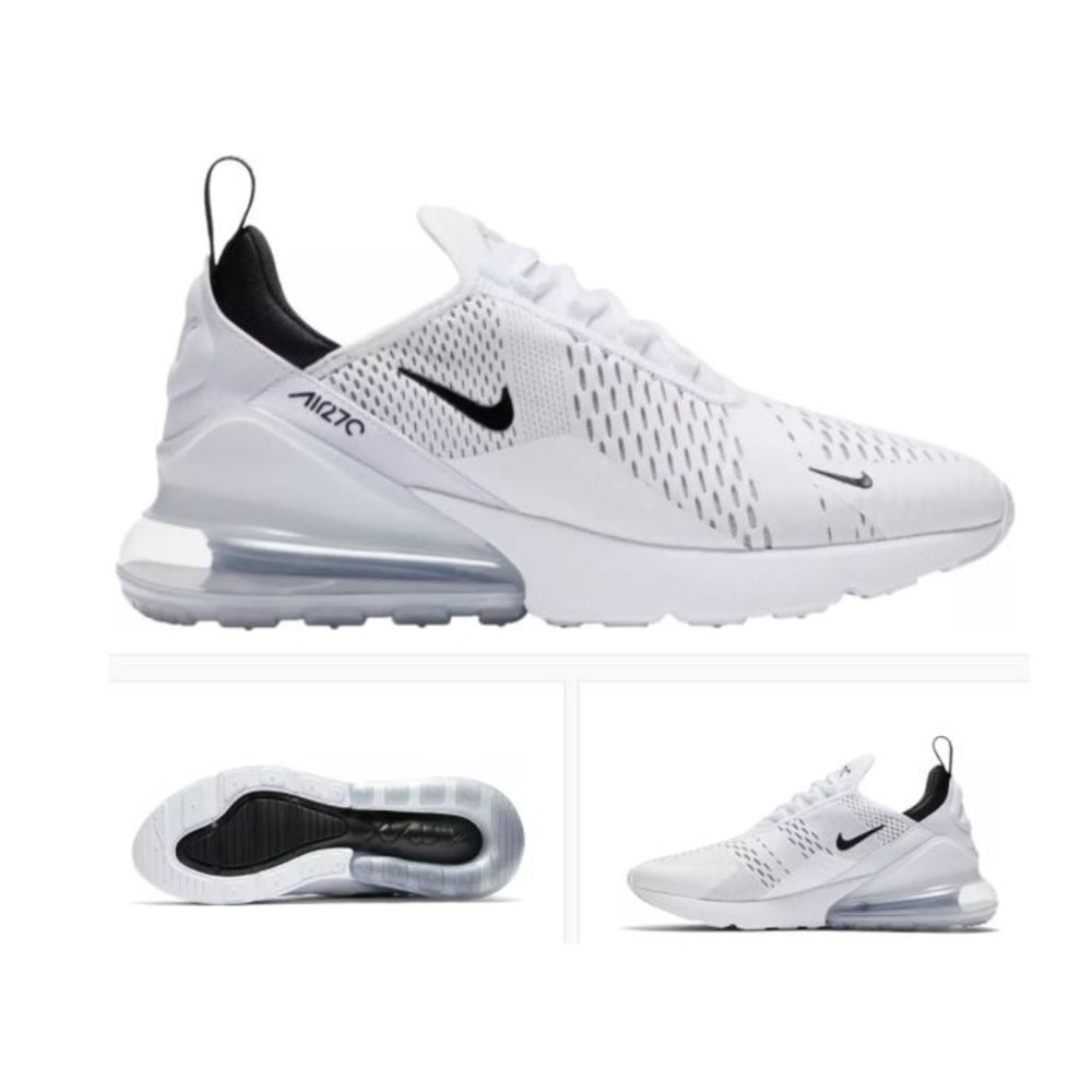 Nike Men's Air Max 270 Shoes (White)